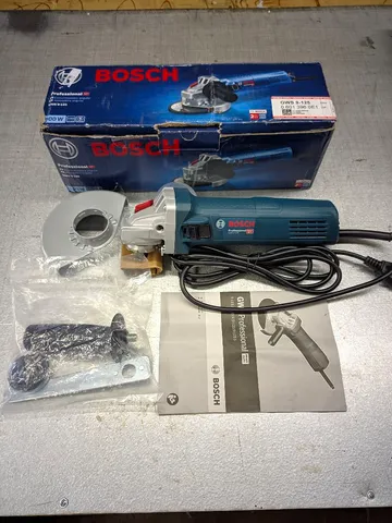 Esmerilhadeira BOSCH GWS 9-125 Profissional Heavy Duty Nova (sem uso)