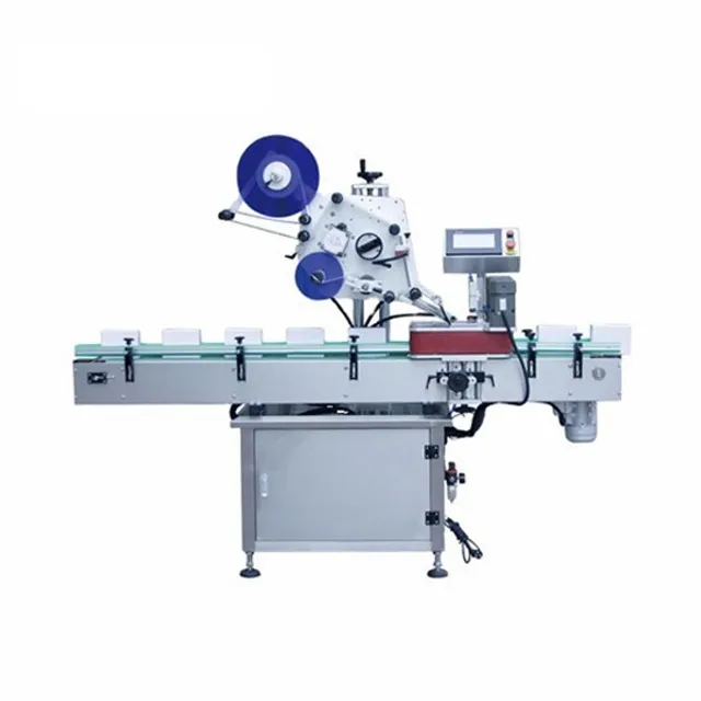 máquina de rotulagem, Máquina automática de rotulagem de topo plano VK-FTL