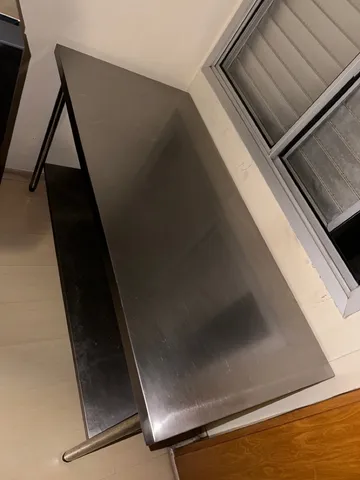 Mesa Inox para produção cozinha 