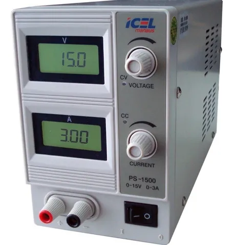Fonte de alimentação Icel PS 1500