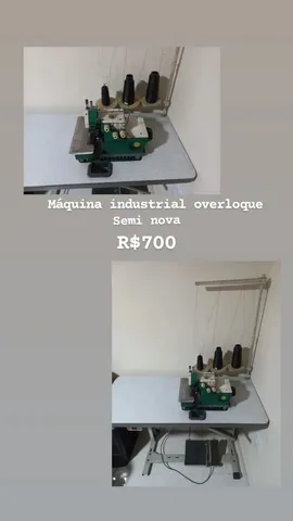 Vendo máquina indústrial overloque 