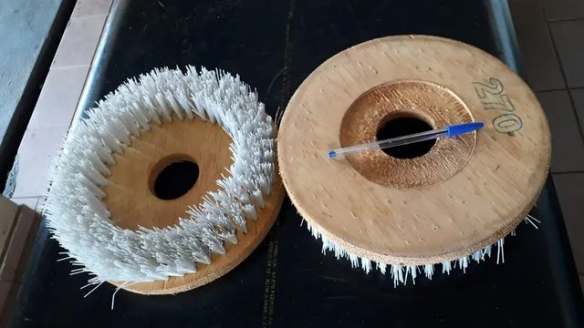Escova de pelo 270 mm Para Enceradeira certec, Mebal, Lemarte Entre Outras