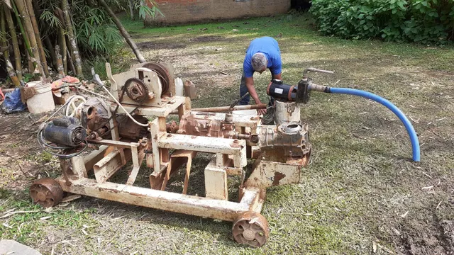 Máquina de perfuratriz poço Semi-artesiano 