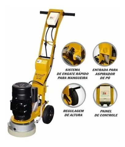 Politriz Monofásica 10 Pol 3hp Bf 2800 Buffalo 230v