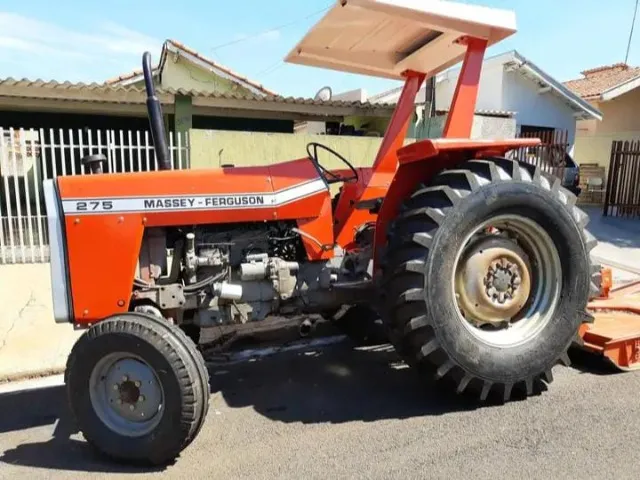 Vendo trator Massey Ferguson 275 Ano 1986 