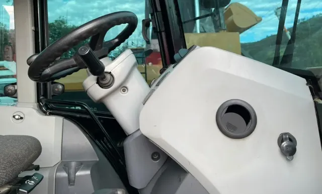 Retro escavadeira Caterpillar 416 2016