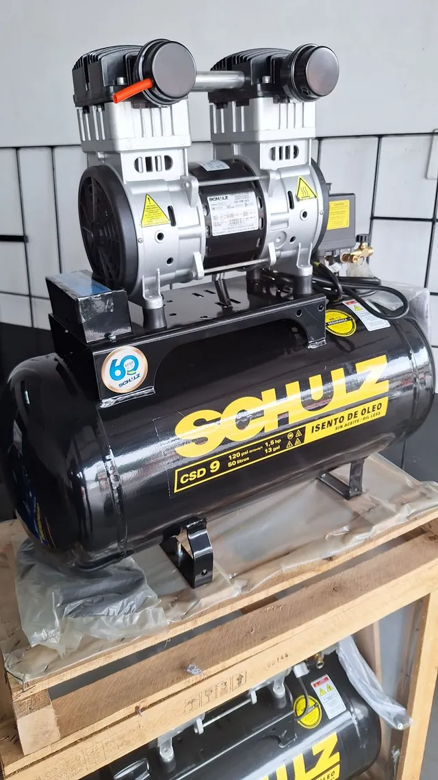 Compressor isento de óleo 50 Litros 
