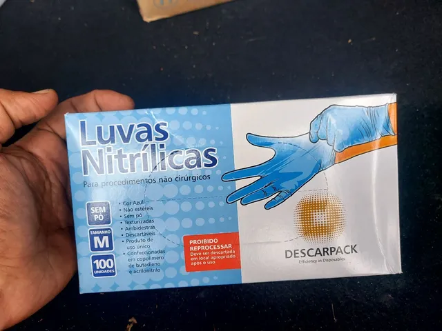 Vendo luvas. Não cirurgicas