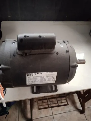 Motor monofásico 1 CV baixa rotação 110 ou 220