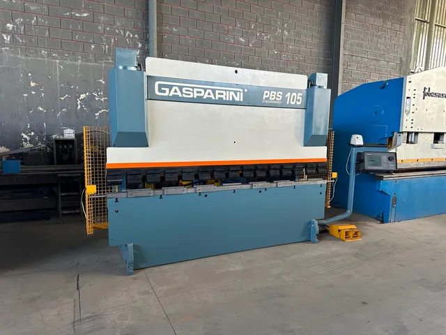 Dobradeira cnc GASPARINI 1/4 prensa viradeira dobradeira PBS105