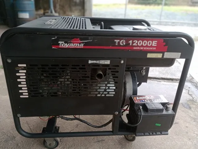 Gerador de energia Toyama 9,5 Kva