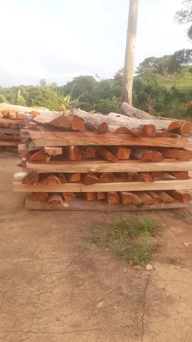 Mourões de Eucalipto Rosa