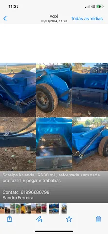 Escrepe reformada zera