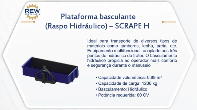 Raspo Hidráulico - ( Scrape H)