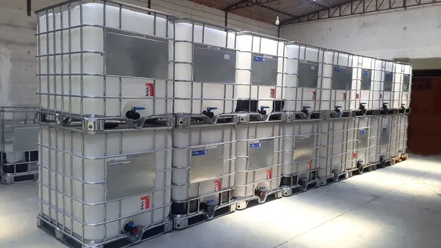 IBC MIL LITROS HIGIENIZADO - DEVIDAMENTE LICENCIADO 