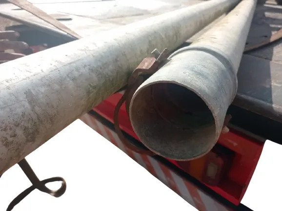 tubo de irrigação 100mm - aluminio - 06 mts