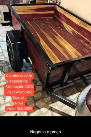 Carretinha zero ?