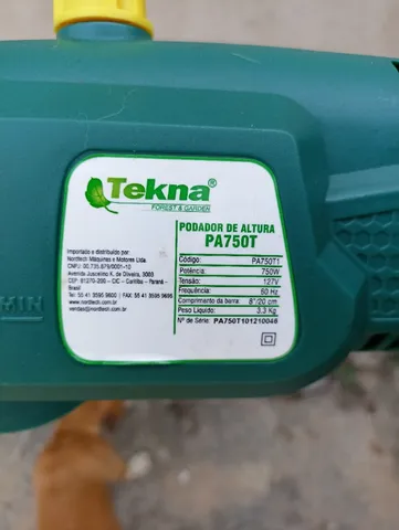 Podador de galhos 750W Tekna - 127v