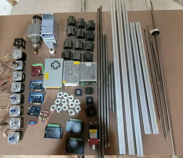 Lote componentes cnc