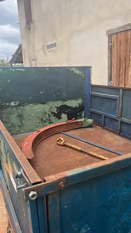Carreta com ensiladeira para trator