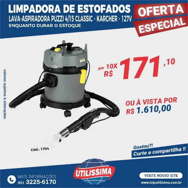 Lavadora de estofados Puzzi 4/15 