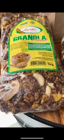 Granola Artesanal Ágape 1kg com bastante Castanhas! 