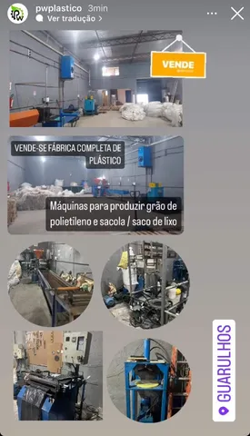 Fabrica de Extrusão de Plástico