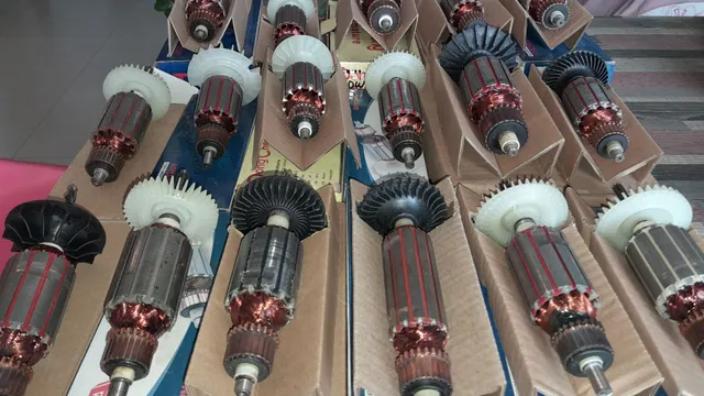 Induzido de máquinas elétricas