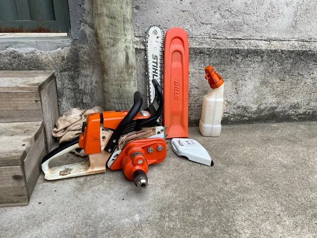 Motosserra Stihl Ms 260 com Furadeira