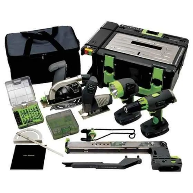 Kit Multifunção 8 Em 1 Maksipower8 Bateria Lion 18V Mp/8 Maksiwa