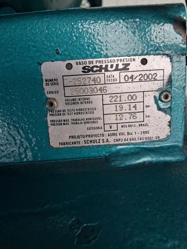 Compressor schulz 15 pés