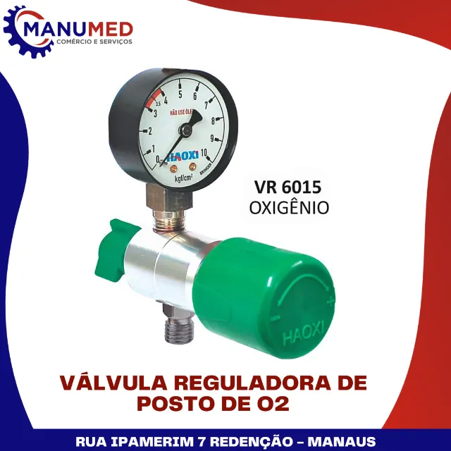 Valvula reguladora de posto O2