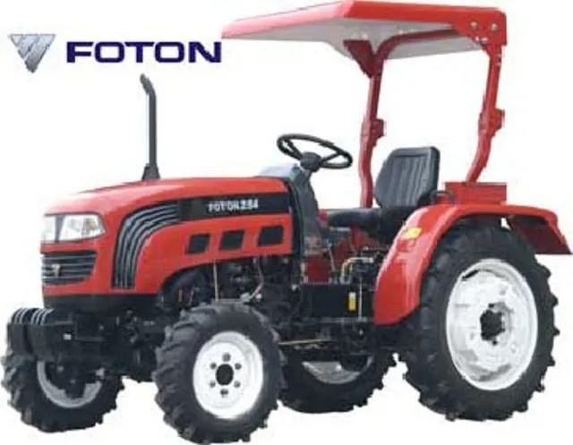 Trator Foton 25 HP a Diesel 4 x 4 Direção Hidráulica 3 Cilindros
