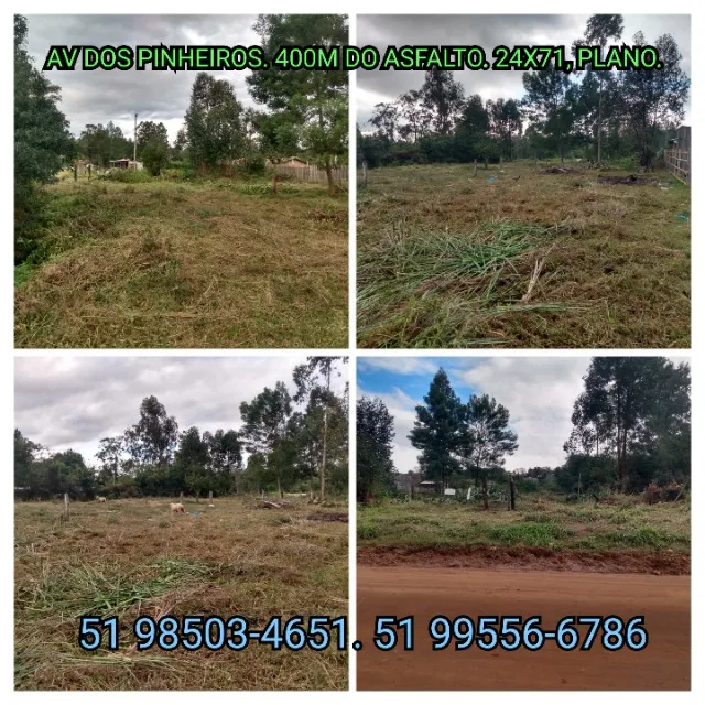 Parque Eldorado II, 24x71 bem próximo ao asfalto e a Escola Octávio Gomes