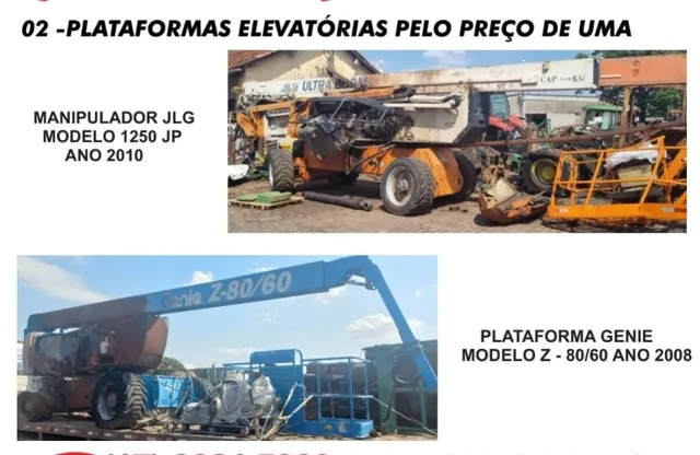 Duas máquinas por um preço de uma.