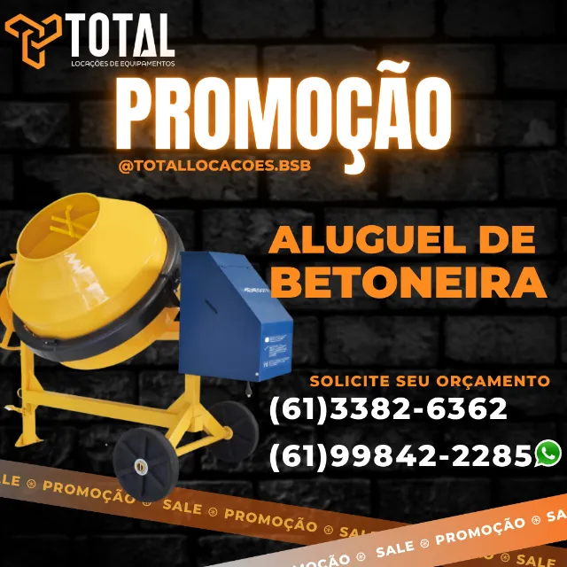 Aluguel de Betoneiras