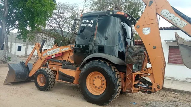 Retroescavadeira case 580n