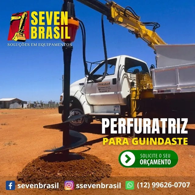 Perfuratriz P/ Guindaste 