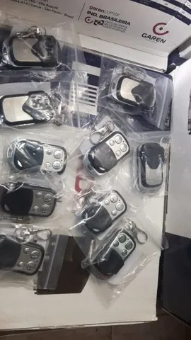 controle Inox Copiado para motor de portao, já Entregamos codificado