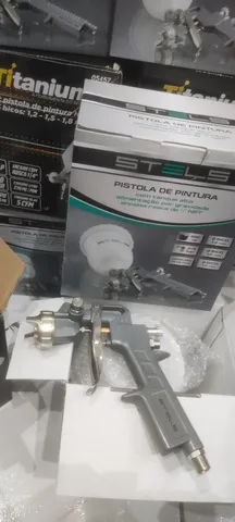 Pistola de Pistola De Pintura Gravidade 3 Bicos 600mlpintura 