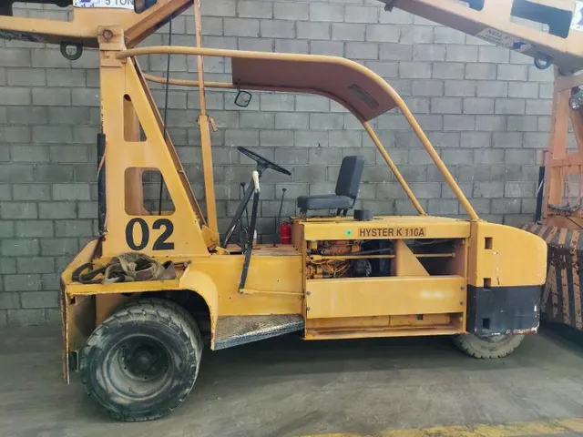Guindaste Hyster K110A 1975 5 ton. + Motor Reserva + Lança 