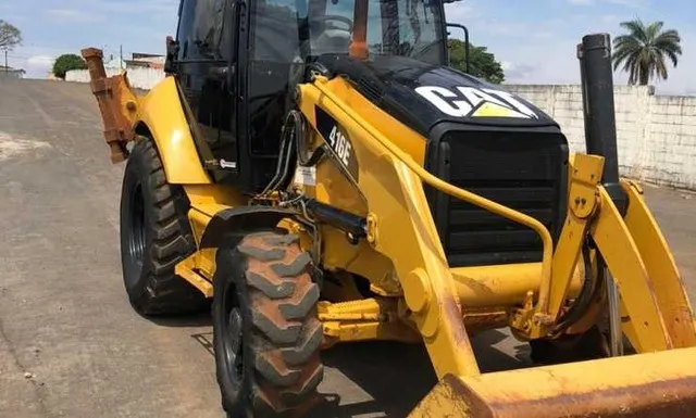 retroescavadeira cat 416e