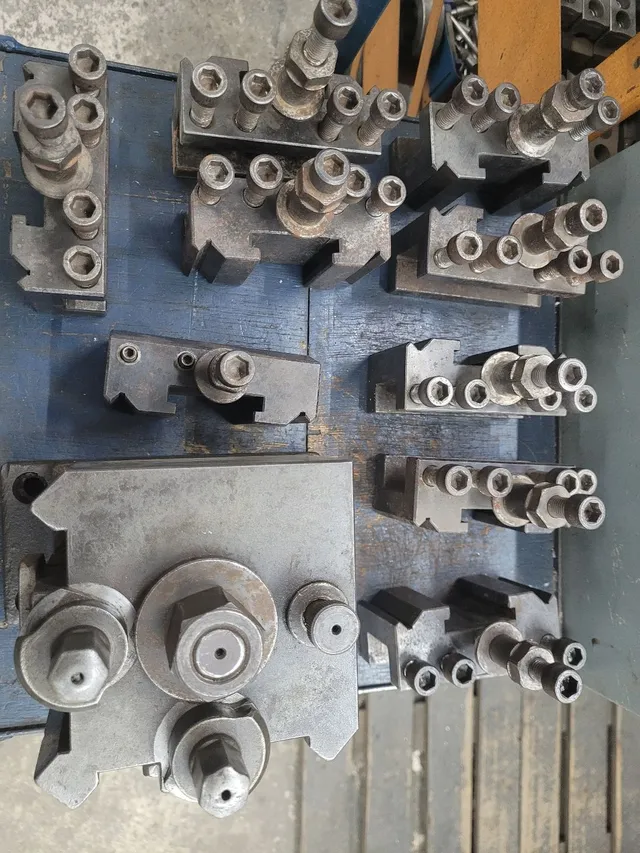 Troca rápida torno cnc 