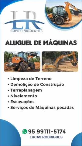 Aluguel de Máquinas 