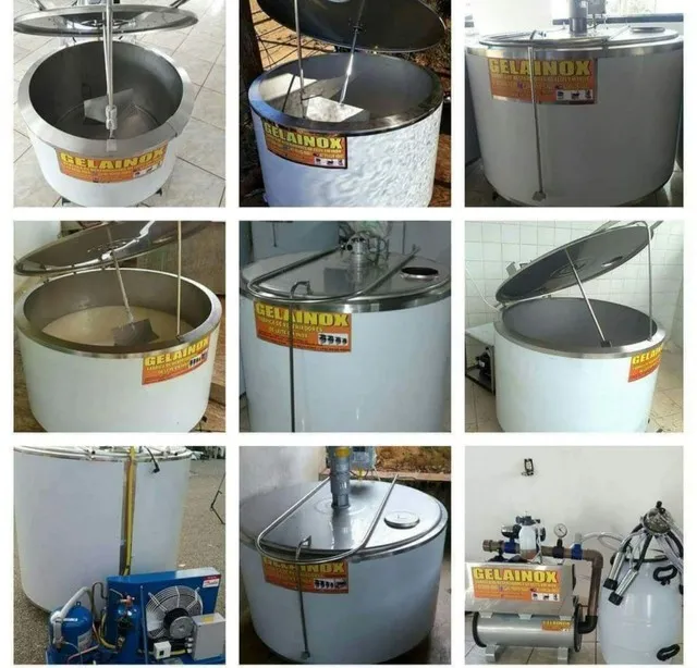 Resfriador de Leite GELAINOX NOVO DIRETO DA FÁBRICA 