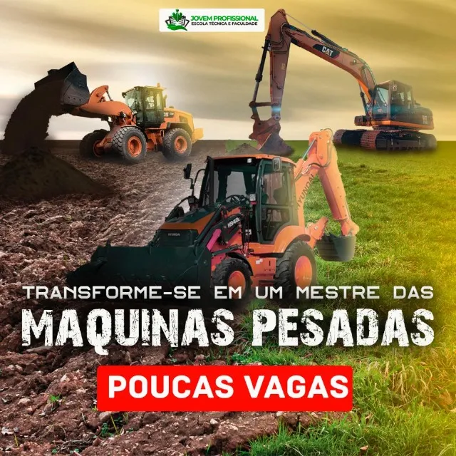 Formação - Operador de Máquinas Pesadas 