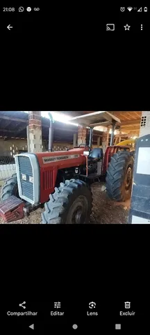 Trator MF 290 4x4 funcionando tudo 