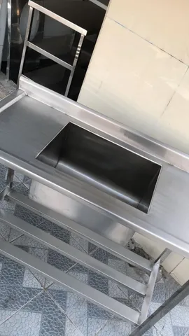 Pia de Inox fabricada sobre medida 