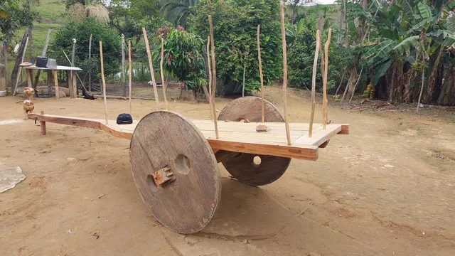 Vendo carro de boi