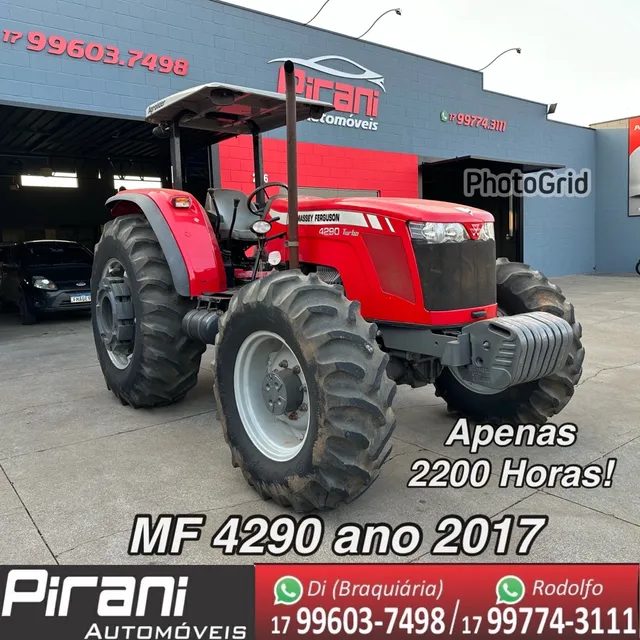 MF 4290 ANO 2017 ( 2500 HORAS)!
